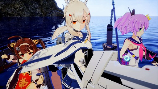 画像ギャラリー No.003のサムネイル画像 / 「アズールレーン クロスウェーブ」赤城や綾波，プリンツ・オイゲンなど8体のプレイアブルキャラクターと最新スクリーンショットが公開