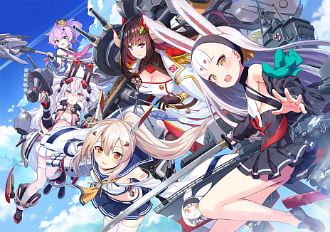 画像ギャラリー No.007のサムネイル画像 / 「アズールレーン クロスウェーブ」,島風と駿河のキャラクター情報,通常版/限定版のイラストや限定版特典フィギュア画像が公開