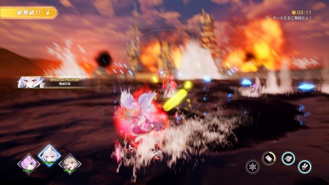 画像ギャラリー No.009のサムネイル画像 / 「アズールレーン クロスウェーブ」のストーリーモードは「島風」と「駿河」の目線で物語が展開。エクストリームバトルなど各モードの情報も