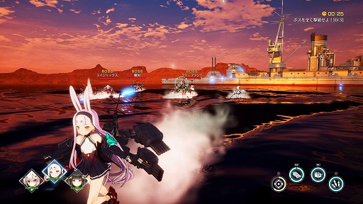 画像ギャラリー No.008のサムネイル画像 / 「アズールレーン クロスウェーブ」は随所に原作愛が感じられる仕上がりに。3Dシューティングバトルやフルボイス演出など，ゲームの見どころを紹介