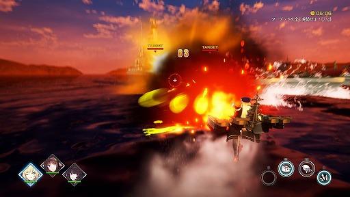 画像ギャラリー No.009のサムネイル画像 / 「アズールレーン クロスウェーブ」は随所に原作愛が感じられる仕上がりに。3Dシューティングバトルやフルボイス演出など，ゲームの見どころを紹介