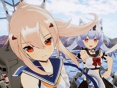 3Dモデルになったおなじみの艦船が縦横無尽に海戦を繰り広げる。進撃海戦RPG「アズールレーン クロスウェーブ」プレイレポート