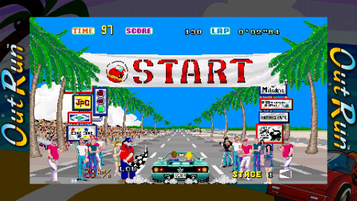 画像ギャラリー No.020のサムネイル画像 / SEGA AGES企画 第3回:“レース”ではなく“ドライブ”ゲームであること。時代を追い越す「アウトラン」の魅力
