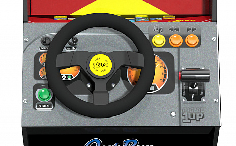 画像ギャラリー No.008のサムネイル画像 / 家庭用ゲーム筐体「ARCADE1UP OutRun」が2021年8月に発売。初回販売数は限定250台で次回入荷は未定