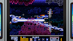 画像ギャラリー No.003のサムネイル画像 / 「SEGA AGES サンダーフォースAC」の詳細情報が公開。アーケードモードに4機のプレイヤー機が追加。遊びやすい低難度モードも実装