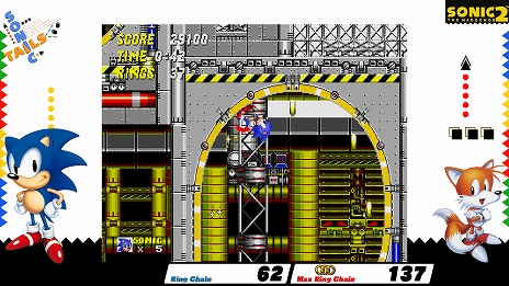 画像ギャラリー No.015のサムネイル画像 / 「SEGA AGES ソニック・ザ・ヘッジホッグ2」の詳細が公開。“ドロップダッシュ”や「ナックルズinソニック2」などが追加に
