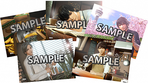 画像ギャラリー No.002のサムネイル画像 / 「VRカレシ」,新規ブロマイド“VRカレシ行事編第2弾”(全5種)が10月6日から全国のローソンで発売