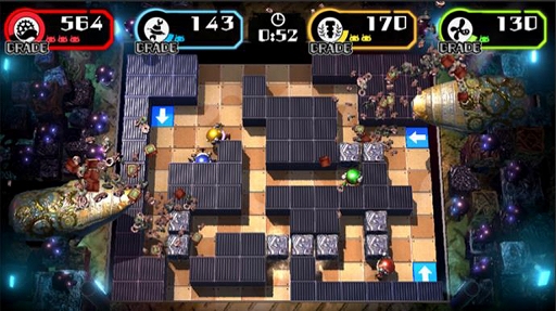 画像ギャラリー No.015のサムネイル画像 / ［TGS 2018］アクワイアの若手クリエイターによる「SCRAP RUSH!!」をプレイ。潰したり潰されたりするうちに熱くなれる対戦ゲーム