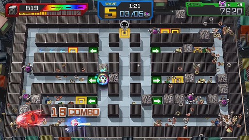 画像ギャラリー No.004のサムネイル画像 / Nintendo Switch用ソフト「SCRAP RUSH!!」が本日配信。ブロックでライバルをぶっつぶす爽快感がたまらない本作のプレイレポートをお届け