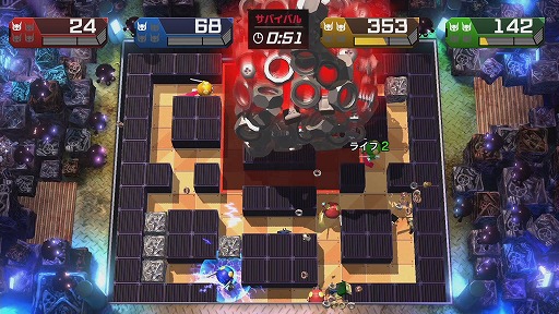 画像ギャラリー No.007のサムネイル画像 / Nintendo Switch用ソフト「SCRAP RUSH!!」が本日配信。ブロックでライバルをぶっつぶす爽快感がたまらない本作のプレイレポートをお届け