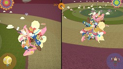 画像ギャラリー No.007のサムネイル画像 / Nintendo Switch版「塊魂アンコール」が本日リリース。ジャイロ操作や2人対戦などSwitchならではの要素が追加