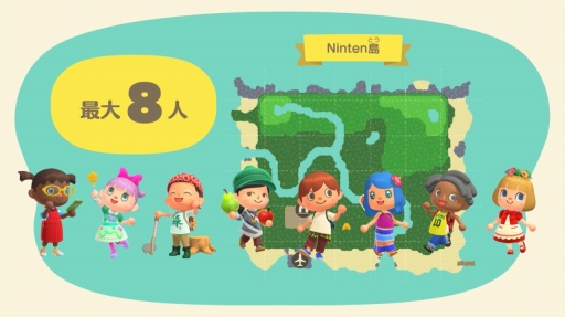 画像ギャラリー No.041のサムネイル画像 / 「あつまれ どうぶつの森 Direct 2020.2.20」情報まとめ。住人との交流がより自由になり，島の開発というクリエイト要素が楽しめる作品に