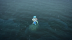 画像ギャラリー No.011のサムネイル画像 / 「あつまれ どうぶつの森」で海開き！　島の周囲の海を泳げる新バージョンで海水浴を楽しんだ