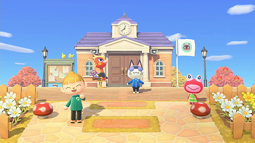 画像ギャラリー No.002のサムネイル画像 / 「あつまれ どうぶつの森」に任天堂公式の「Ninten島」(にんてんとう)が登場。セーブデータの引越しに関する解説ページも公開