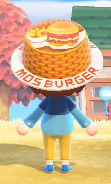 画像ギャラリー No.011のサムネイル画像 / モスバーガーが「あつまれ どうぶつの森」で使用できるマイデザインを配布。ロゴ入りキャップやモスチキンのワンピースなど