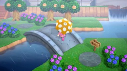 画像ギャラリー No.002のサムネイル画像 / 「あつまれ どうぶつの森」の新CM“雨の日篇”が公開。ある家族の“梅雨シーズンの一日”が描かれる