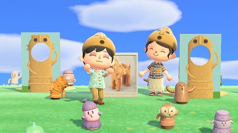画像ギャラリー No.003のサムネイル画像 / 「あつまれ どうぶつの森」で，文化財活用センターが“ぶんかつ島”を公開。国立文化財機構の所蔵品をモチーフにした10のエリアを楽しめる