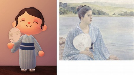 画像ギャラリー No.008のサムネイル画像 / 「あつまれ どうぶつの森」で，文化財活用センターが“ぶんかつ島”を公開。国立文化財機構の所蔵品をモチーフにした10のエリアを楽しめる