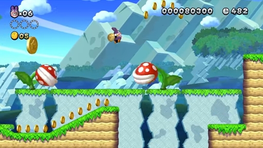 画像ギャラリー No.006のサムネイル画像 / Nintendo Switch「NewスーパーマリオブラザーズU デラックス」が2019年1月11日に発売。トッテンとキノピコがプレイアブルで登場