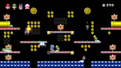 画像ギャラリー No.036のサムネイル画像 / Nintendo Switchに2Dアクションのマリオが登場！　新要素追加で遊びの幅が広がった「New スーパーマリオブラザーズ U デラックス」を紹介