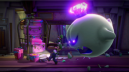 画像ギャラリー No.003のサムネイル画像 / 発売まで約2週間となったSwitch「ルイージマンション3」,新アクションの映像や,相棒・グーイージも登場する新たなテレビCMが公開