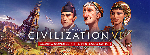 画像ギャラリー No.003のサムネイル画像 / 「Sid Meier’s Civilization VI」のNintendo Switch版が2018年11月16日にリリース。あと1ターンだけ……という眠れない夜が続く文明建設シムの決定版