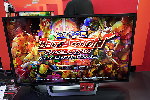 画像ギャラリー No.001のサムネイル画像 / ［TGS 2018］「カプコン ベルトアクション コレクション」から「パワード ギア」＆「バトルサーキット」を紹介。ギャラリーモードも要注目