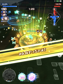 画像ギャラリー No.014のサムネイル画像 / 新作マルチバトルアクション「リンクスリングス」を先行プレイ。ラスト1秒まで気が抜けない白熱バトルが魅力