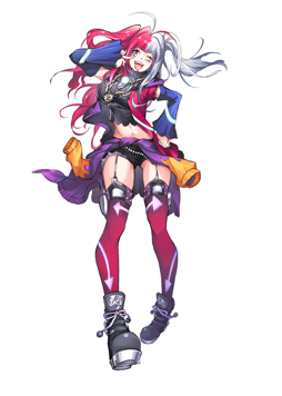 画像ギャラリー No.005のサムネイル画像 / 「リンクスリングス」,新キャラクター「クインティ」のイラストとPVが公開