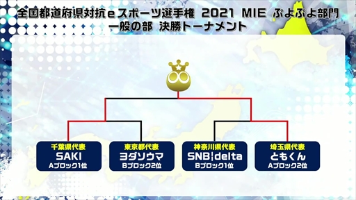 画像ギャラリー No.015のサムネイル画像 / 「全国都道府県対抗eスポーツ選手権 2021 MIE ぷよぷよ部門」決勝大会レポート。フルセットまで展開した決勝戦，その結果はファンを感動に包んだ