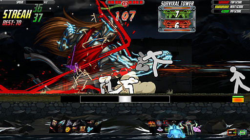 画像ギャラリー No.001のサムネイル画像 / 簡単操作で楽しめるカンフーアクション「One Finger Death Punch 2」のプレイアブルデモが公開