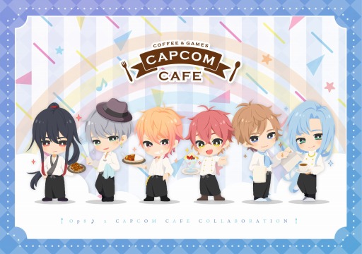 画像ギャラリー No.001のサムネイル画像 / カプコンカフェ イオンレイクタウン店が「OP8♪」とのコラボを4月25日より開催