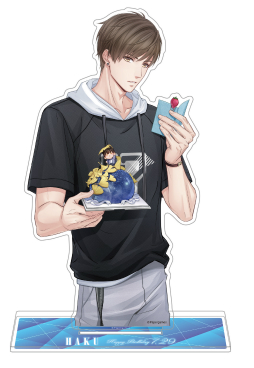 画像ギャラリー No.004のサムネイル画像 / 「恋とプロデューサー〜EVOL×LOVE〜」,ハクの誕生日記念グッズの予約受注生産が開始