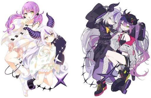 画像ギャラリー No.002のサムネイル画像 / 「カプとれ」がホロライブの常闇トワさんとラプラス・ダークネスさんとコラボ。描きおろしイラストのプライズ景品が8月26日に登場