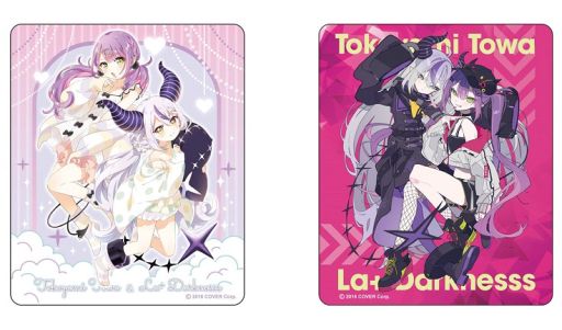 画像ギャラリー No.004のサムネイル画像 / 「カプとれ」がホロライブの常闇トワさんとラプラス・ダークネスさんとコラボ。描きおろしイラストのプライズ景品が8月26日に登場