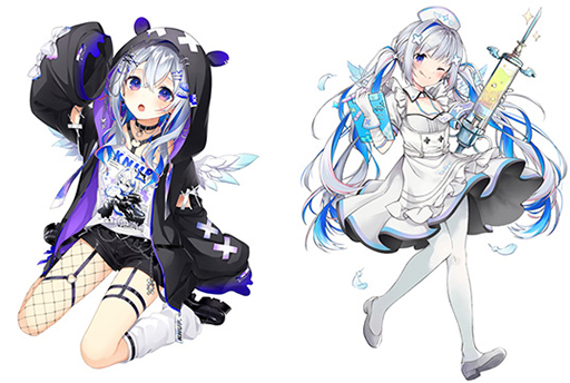 画像ギャラリー No.003のサムネイル画像 / ホロライブ所属VTuber天音かなたさんと,ネットクレーンゲーム「カプとれ」が11月17日21:00よりコラボ。memeno氏,しらなたまな氏のイラストを使用