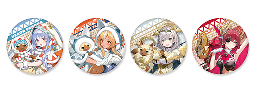 画像ギャラリー No.011のサムネイル画像 / ホロライブ3期生が「モンスターハンター」とコラボ決定。兎田ぺこらさんらがウルク,カガチ,アンヘル,メルゼ装備のイラストで登場