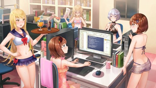 画像ギャラリー No.013のサムネイル画像 / 工画堂スタジオの新作「夢現Re:Master」レビューを掲載。ゲーム制作現場の光と影を描いた,百合百合“お仕事”アドベンチャーゲーム