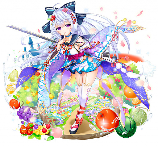 画像ギャラリー No.004のサムネイル画像 / 「ふるーつふるきゅーと!」に勝ち抜きバトル“フルーツパフェ”が実装