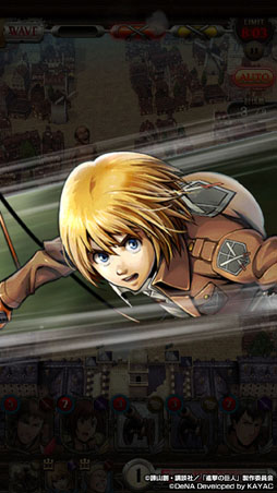 画像ギャラリー No.009のサムネイル画像 / 新作アプリ「進撃の巨人TACTICS」のプレイレポートをお届け。キャラの配置やSPスキルのタイミングが勝利の鍵を握る駆逐シミュレーションRPG
