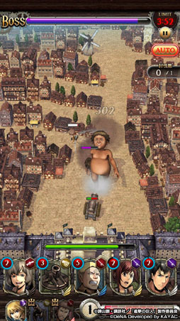 画像ギャラリー No.016のサムネイル画像 / 新作アプリ「進撃の巨人TACTICS」のプレイレポートをお届け。キャラの配置やSPスキルのタイミングが勝利の鍵を握る駆逐シミュレーションRPG