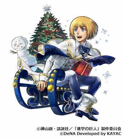 画像ギャラリー No.003のサムネイル画像 / 「進撃の巨人 TACTICS」,IFストーリーイベント「聖なる夜の戦い」が12月11日より開催