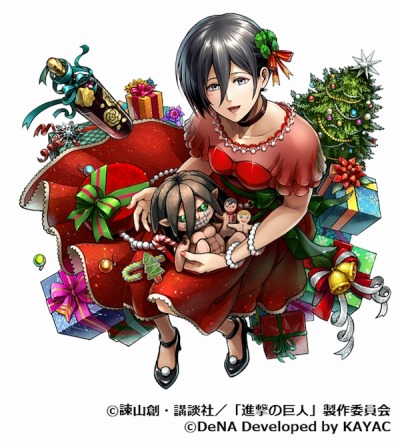 画像ギャラリー No.006のサムネイル画像 / 「進撃の巨人 TACTICS」,IFストーリーイベント「聖なる夜の戦い」が12月11日より開催