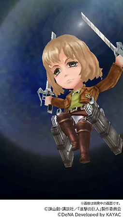 画像ギャラリー No.003のサムネイル画像 / 「進撃の巨人 TACTICS」,ガチャ「精鋭フェス」を開催。★5“孤高の戦士”アニ・レオンハートが登場