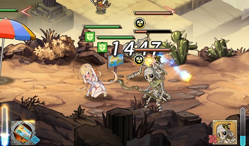 画像ギャラリー No.002のサムネイル画像 / 「ロストディケイド」，水着姿の新キャラクターが登場。Twitterキャンペーンも開催中