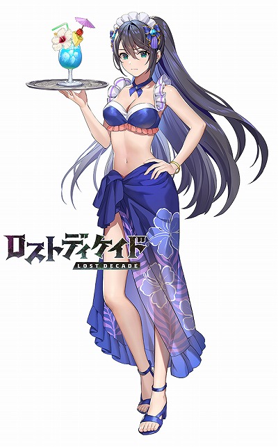 画像ギャラリー No.005のサムネイル画像 / 「ロストディケイド」，水着姿の新キャラクターが登場。Twitterキャンペーンも開催中
