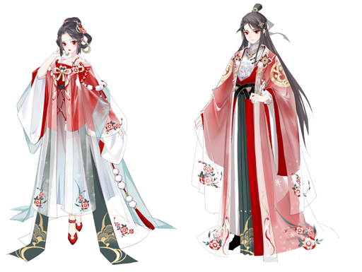 画像ギャラリー No.004のサムネイル画像 / 「謀りの姫：Pocket」で「新年の訪れ」春節キャンペーンが開催。限定UR衣装コーデが新登場