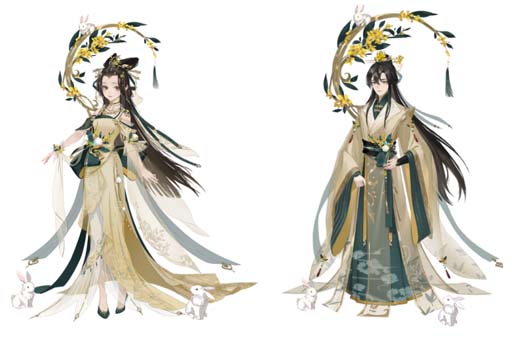 画像ギャラリー No.005のサムネイル画像 / 「謀りの姫:Pocket」,交換イベント”月下木犀”を実施。限定衣装コーデが新登場