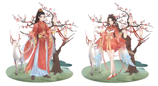 画像ギャラリー No.005のサムネイル画像 / 「謀りの姫：Pocket」に新UR従者“宇迦御魂”が登場。交換イベント“稲成りの約束”も開催中