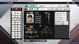 画像ギャラリー No.015のサムネイル画像 / KONAMI，「プロスピ2019」「パワプロ2018」，Switch版「パワプロ」の無料アップデートを実施。新たな入団選手18人が追加